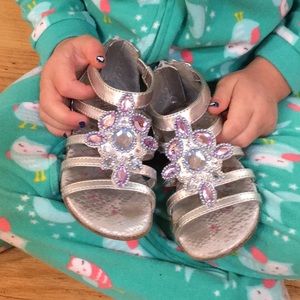 Kenneth Cole Reaction jeweled sandals